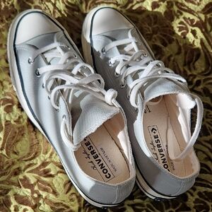 Converse Mint Green Canvas Sneakers
